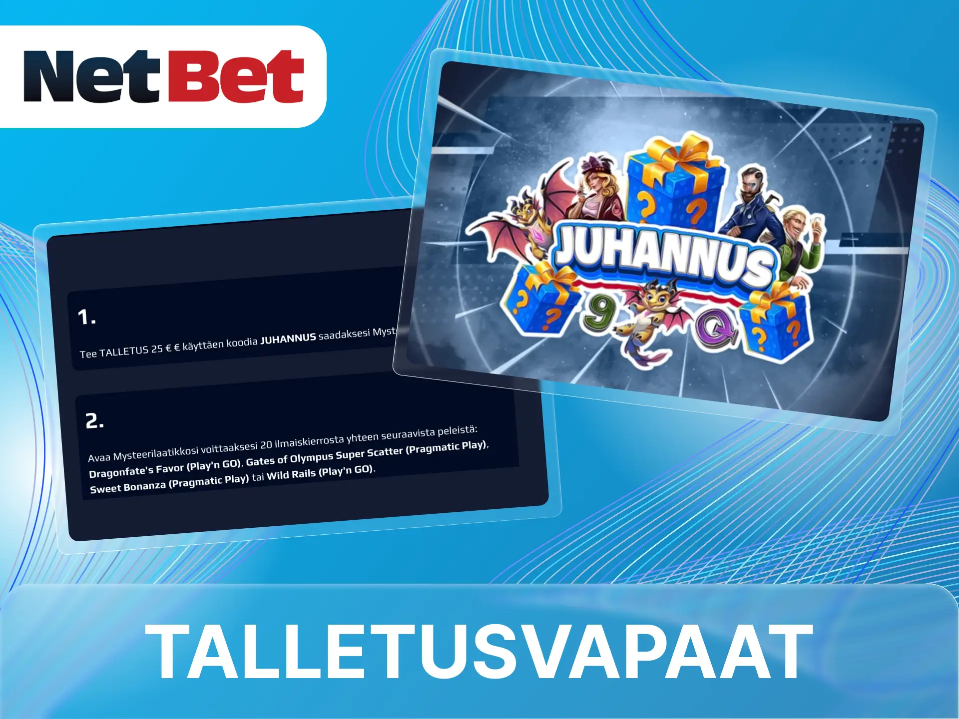 Onko NetBet-nettikasinolle pakko tehdä talletus bonuksen käyttämiseksi.