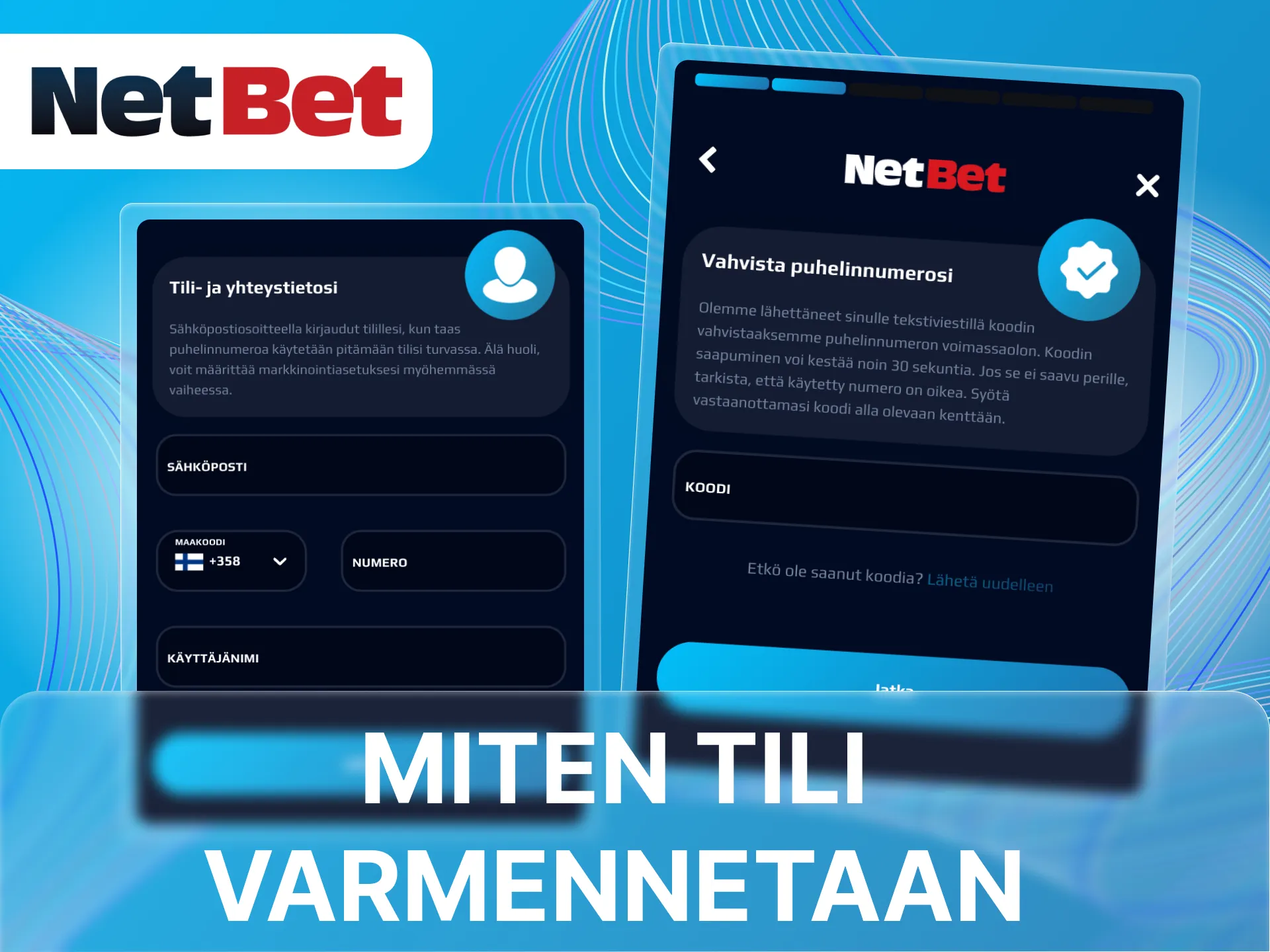 Pitääkö minun vahvistaa tilini NetBet-nettikasinon verkkosivustolla.