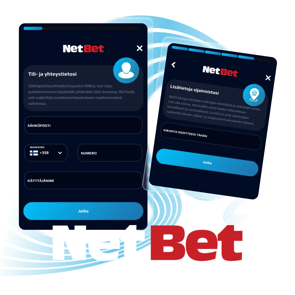 Rekisteröidy NetBet-nettikasinolle ja nappaa tervetuliaisbonuksesi.