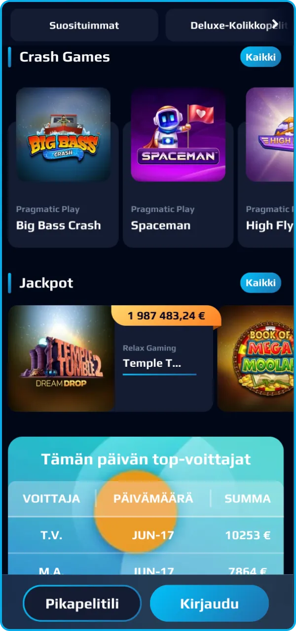 Aloita pelaaminen NetBet-nettikasinolla puhelimellasi.