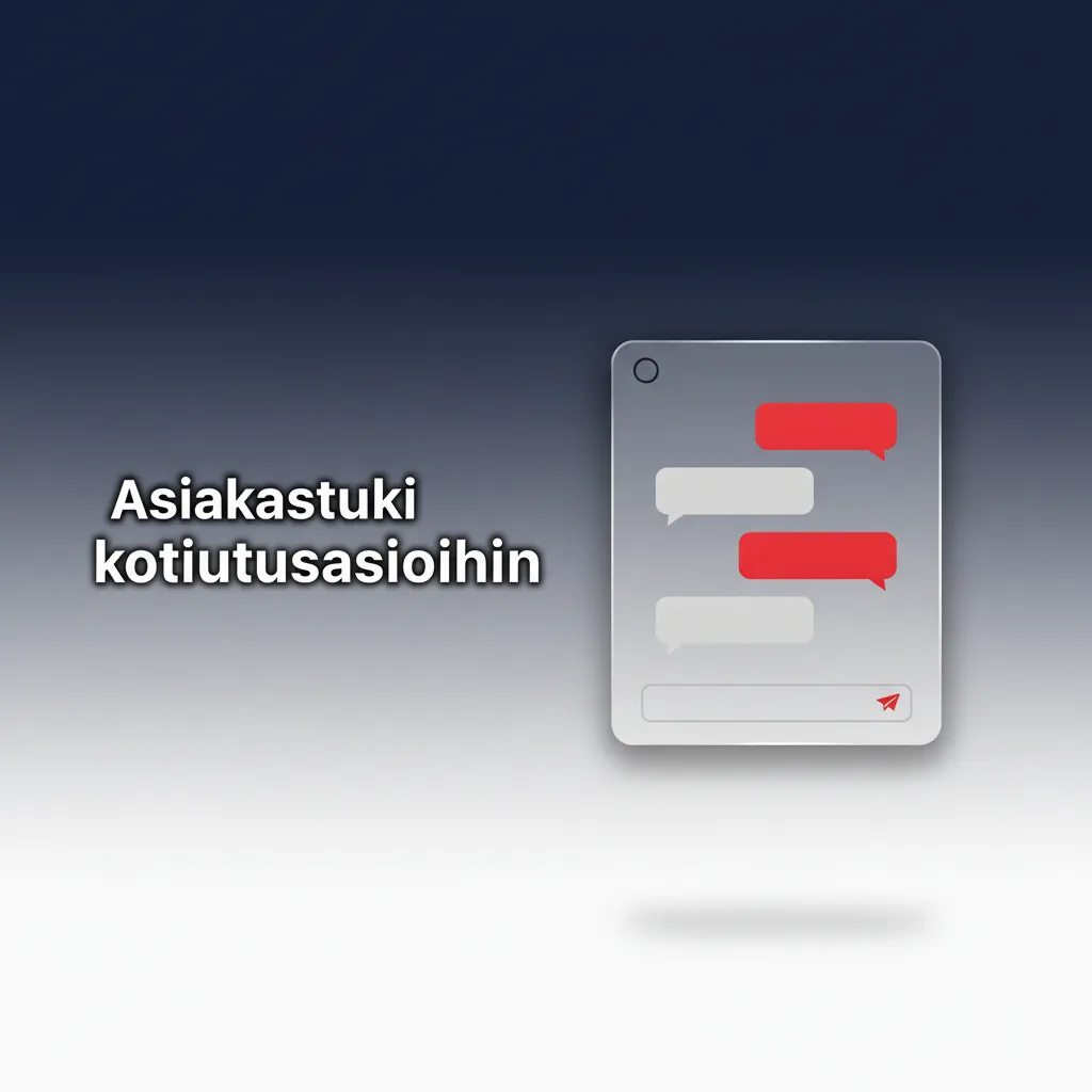 Asiakastuki kotiutuksiin: apua viiveisiin ja käsittelyaikoihin. Live Chat, sähköposti, ohjekeskus/UKK, lomake.