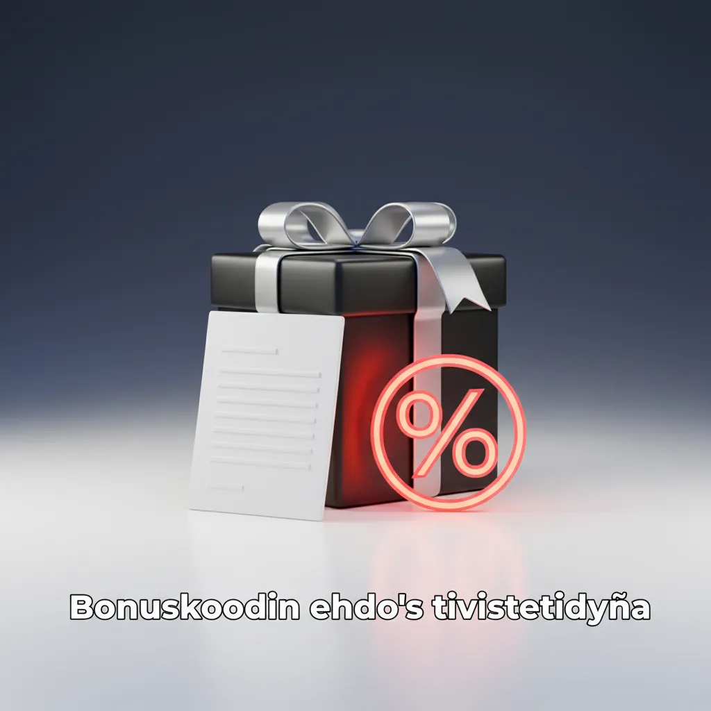 Infograafi: bonuskoodin ehdot—uudet asiakkaat 18+, vahvistus vaaditaan, yksi tarjous/hlö, kierrätys, Suomi, Shining Crown