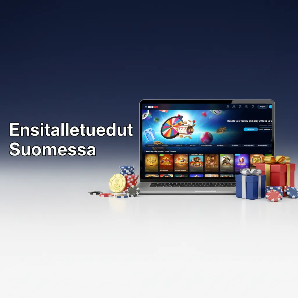 Ensitalletusedut Suomessa: Kasino 100% jopa €200 + 10 FS, min €10, 30x/14 pv; Pokeri jopa €1 500, vapautuu rakella/60 pv