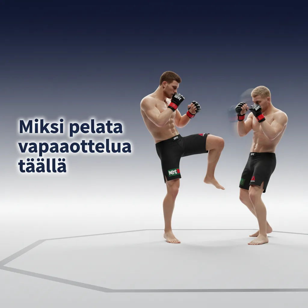 Miksi pelata vapaaottelua täällä: UFC/PFL, nopeat kertoimet, Cash Out, vedonrakentaja, tilastot, maksutavat, tuki suomeksi