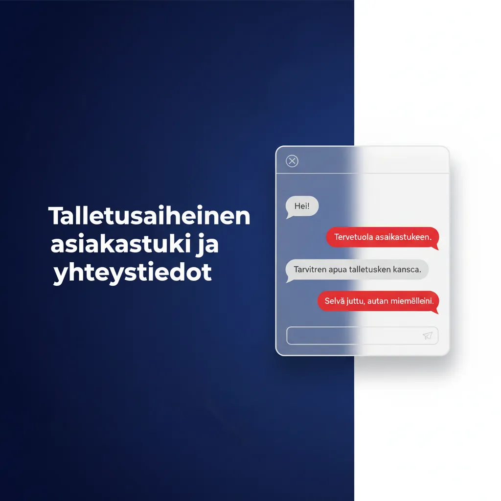 Talletusaiheinen asiakastuki: Live Chat Kassalla, support@netbet.com, viestipyyntö ja UKK-ohjeet.