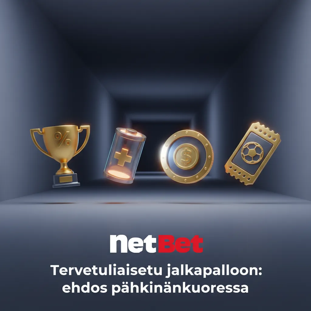 Jalkapallon tervetuliaisetu: 100% bonus 200€ asti + 10 Shining Crown -ilmaiskierrosta tai NetBet Poker -bonus 1500€.