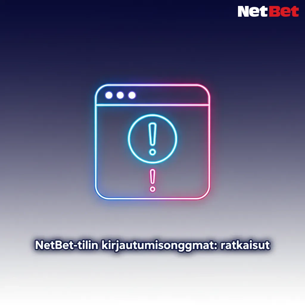 NetBet-kirjautumisongelmat: taulukko ongelmista ja ratkaisuista — salasana, lukitus, 2FA, välimuisti/evästeet, huoltotyöt.
