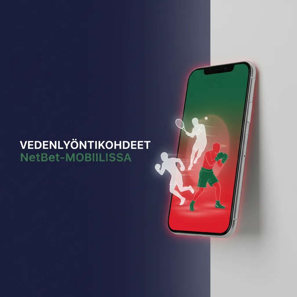 NetBet-mobiilin vedonlyöntinäkymä: pre-match ja live-kohteet, reaaliaikaiset kertoimet, suositut liigat useista lajeista.