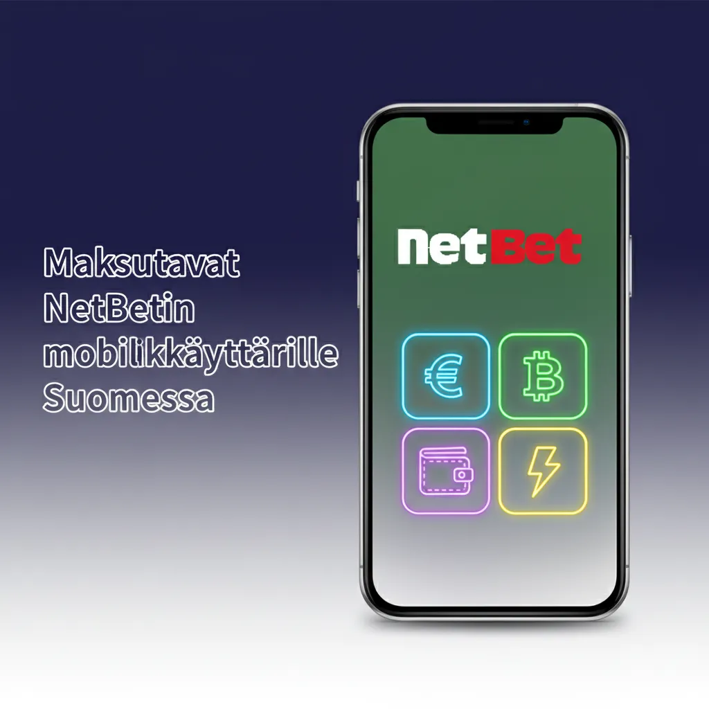 NetBetin maksutavat Suomessa: Visa, Mastercard, Trustly, Skrill, Neteller; talletus min 10 €, kotiutusnopeus vaihtelee.