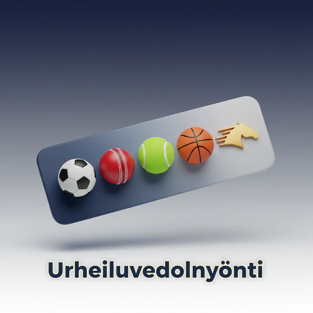 Urheiluvedonlyönti: yli 30 lajia. Live-vedot, tilastot ja kertoimet; jalkapallo, jääkiekko, tennis, NBA, F1, esports.