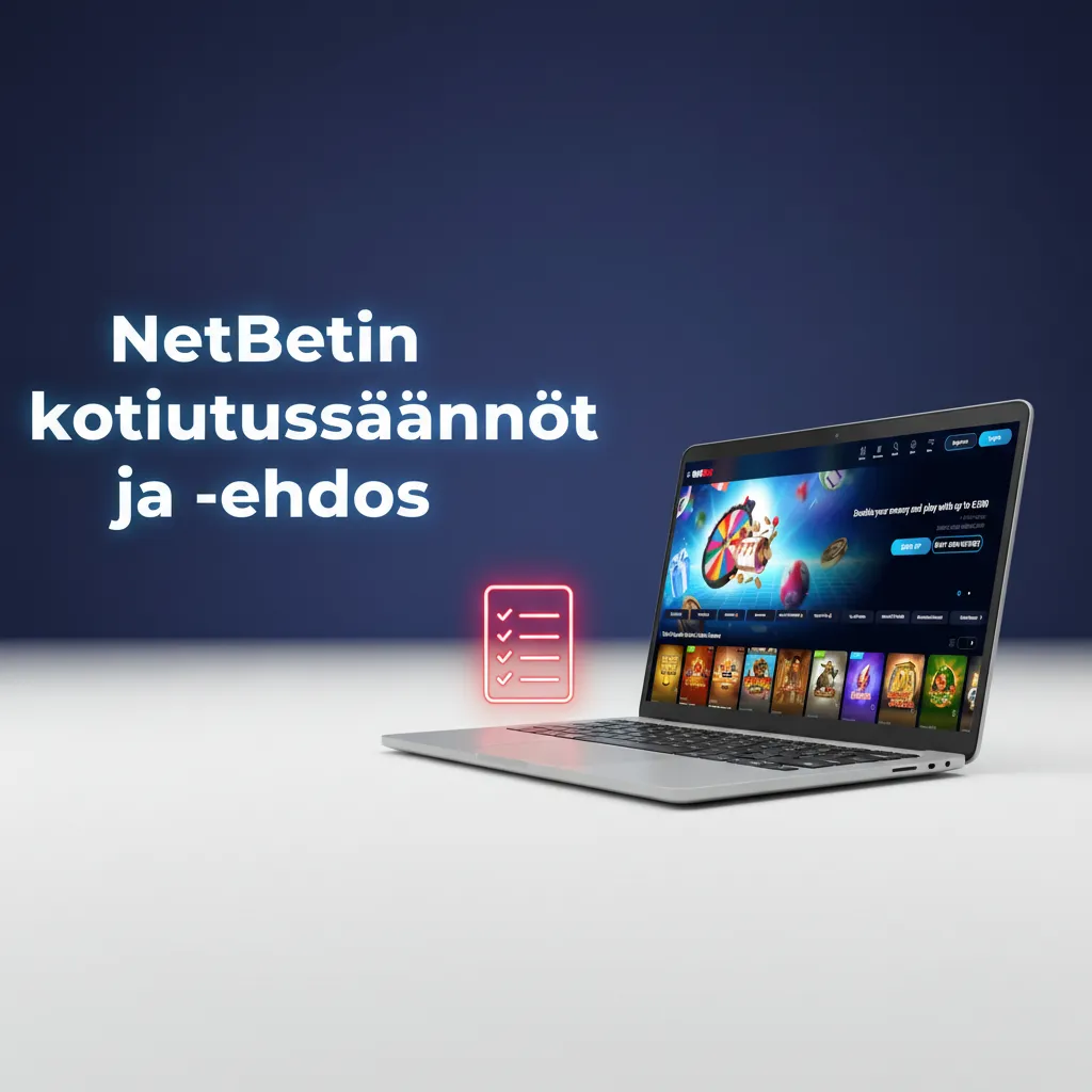 NetBetin kotiutussäännöt ja ehdot Suomessa: KYC, sama maksutapa, bonuksen kierrätys, rajat, tarkistukset.