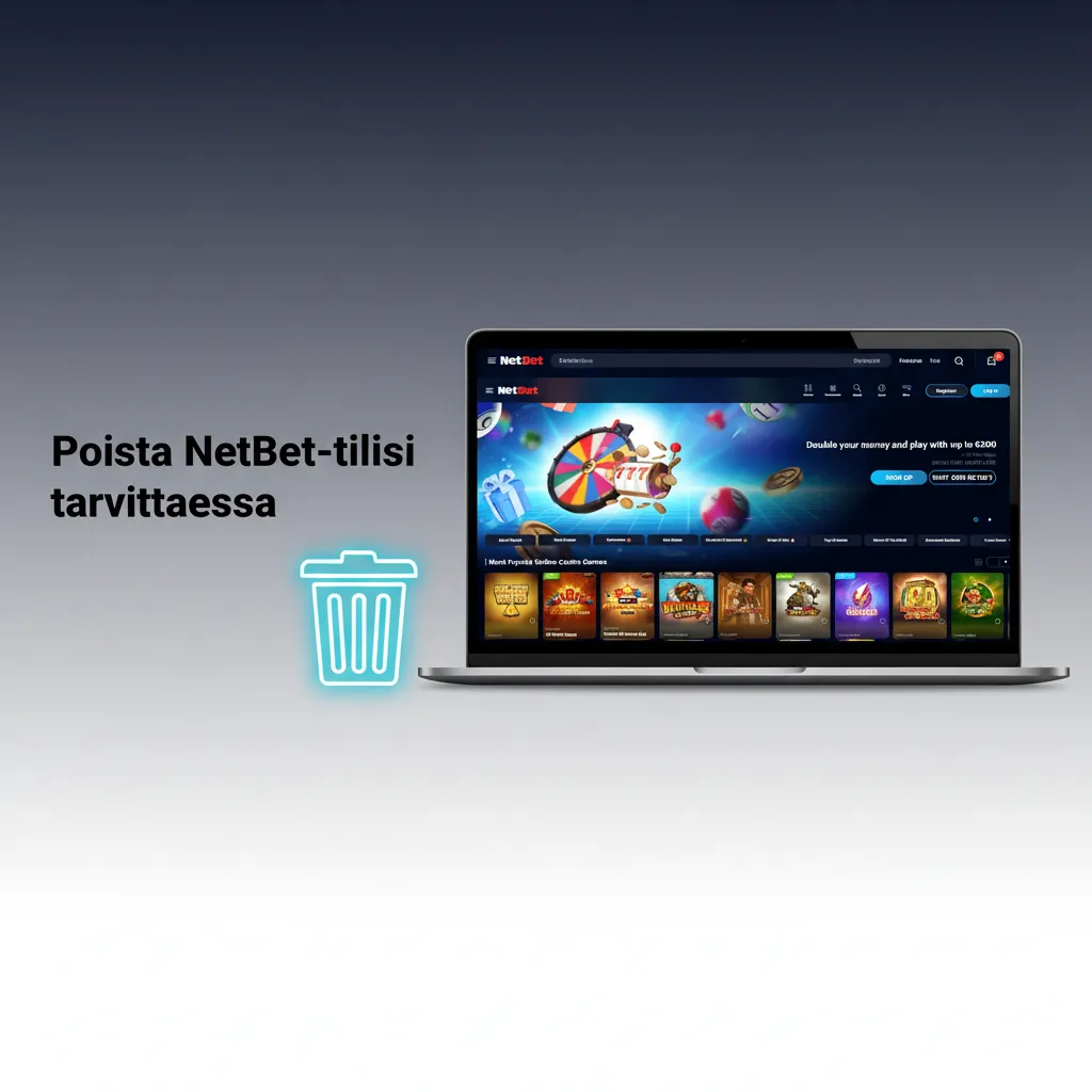 NetBet-tilin sulkemisohje: ota yhteys tukeen, valitse tauko tai pysyvä sulku, vahvista henkilöllisyys.